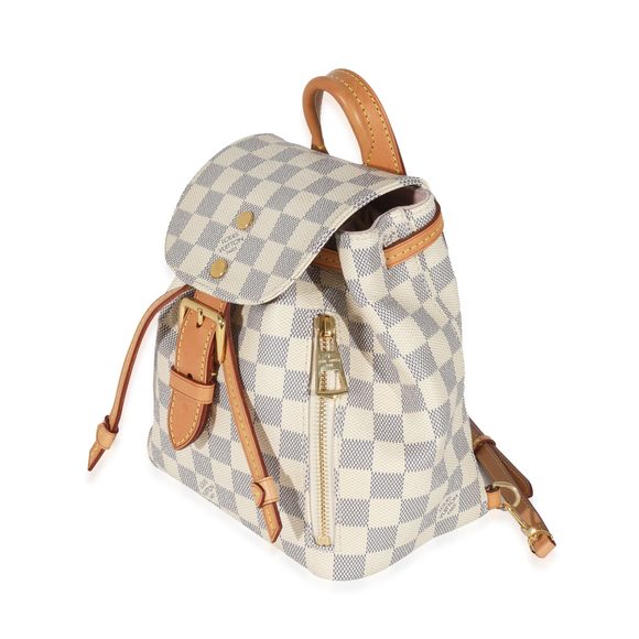 Louis Vuitton Damier Azur Canvas Sperone BB Backpack - Picture 3 of 8